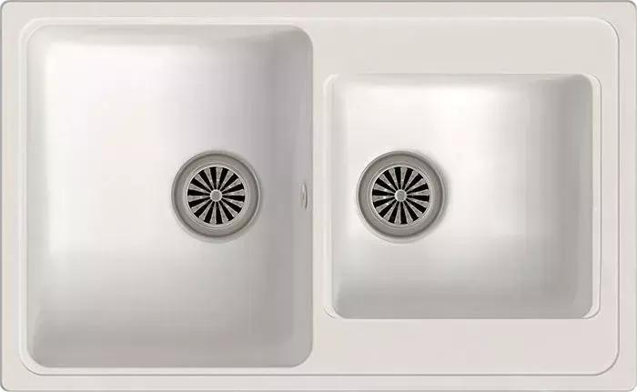 Мойка кухонная Ewigstein Elegant 80D иней