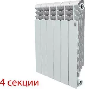 Радиатор ROYAL Thermo алюминиевый Revolution 500/4 секции