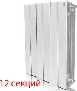 Радиатор ROYAL Thermo биметаллический Piano Forte 500/Bianco Traffico/12 секций