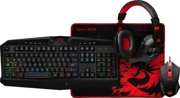Комплект мыши и клавиатуры Redragon S101BA (78382)