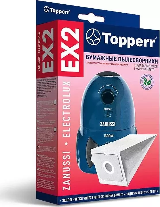 Фильтр для пылесоса TOPPERR EX 2