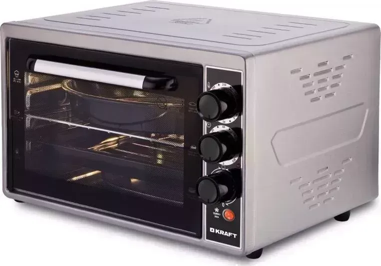Мини-печь KRAFT KF-MO 4506 GR серый