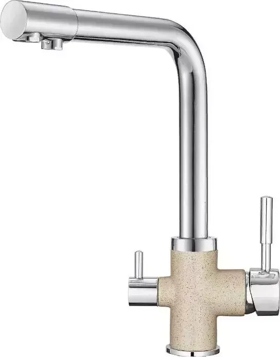 Смеситель для кухни Granula 3015 пирит