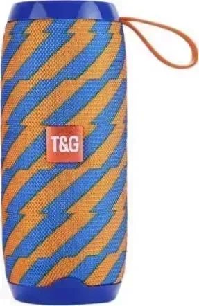 Портативная акустика    T&G TG106 сине-оранжевый