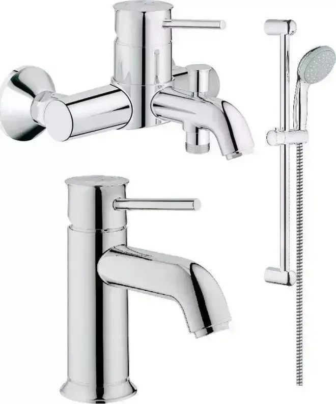 Смеситель для ванны Grohe BauClassic 124404