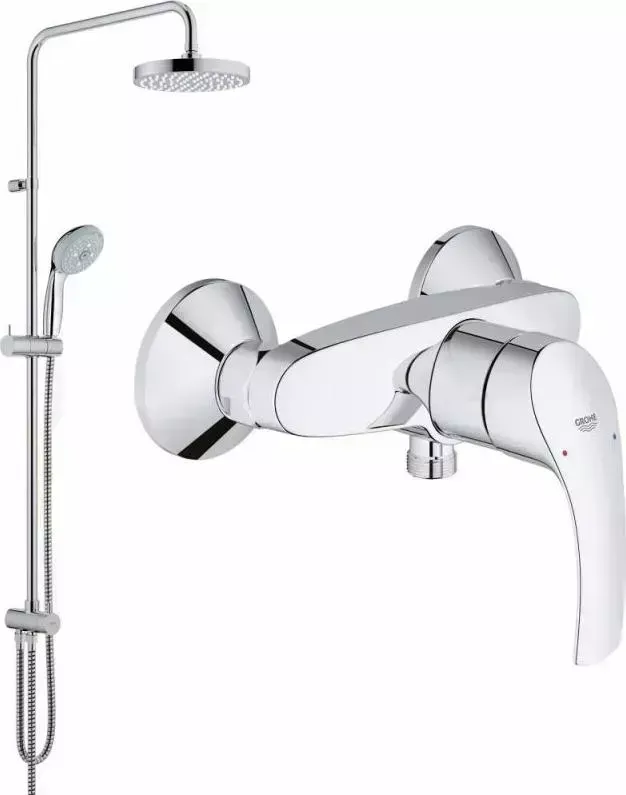 Смеситель для ванны Grohe New Tempesta 124410