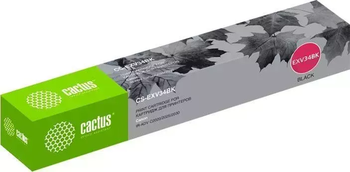 Расходный материал для печати CACTUS CS-EXV34BK