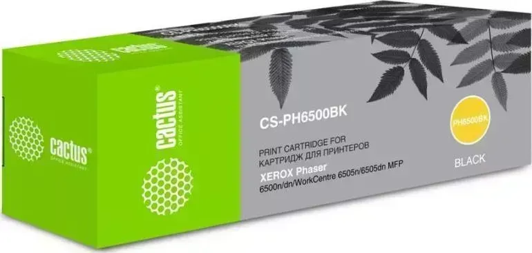 Расходный материал для печати CACTUS CS-PH6500BK