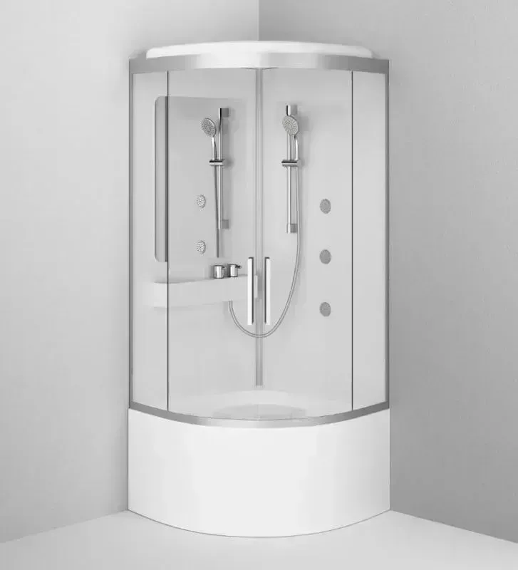 Душевая стенка Am.Pm W80C-019A-090MTA-3 задние стеклянные стенки для кабины Like Deep