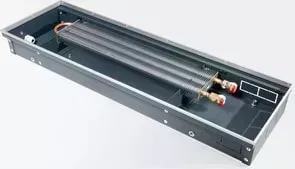 Конвектор внутрипольный Techno с естественной конвекцией без решетки (KVZ 250-120-1000)