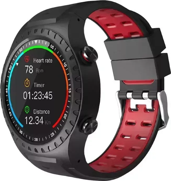 Умные часы    Geozon SPRINT BLACK/RED (G-SM02BLKR)