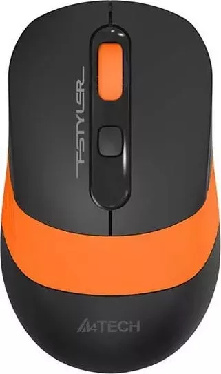 Мышь компьютерная A4TECH Fstyler FG10S черный/оранжевый