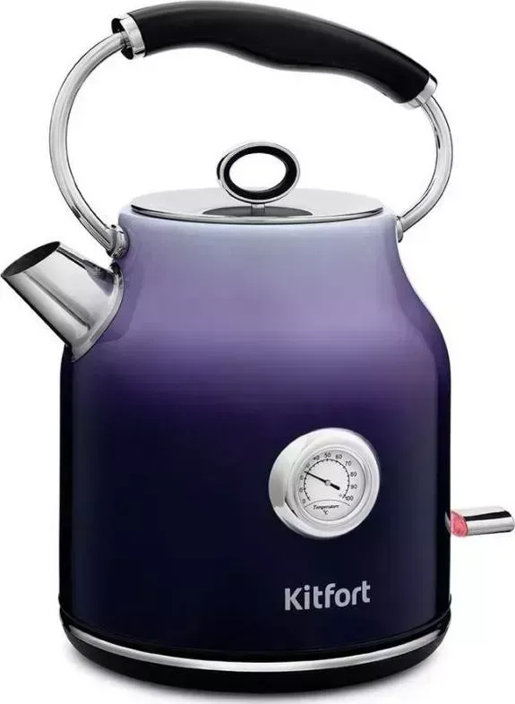 Чайник электрический KITFORT KT-679-3 фиолетовый