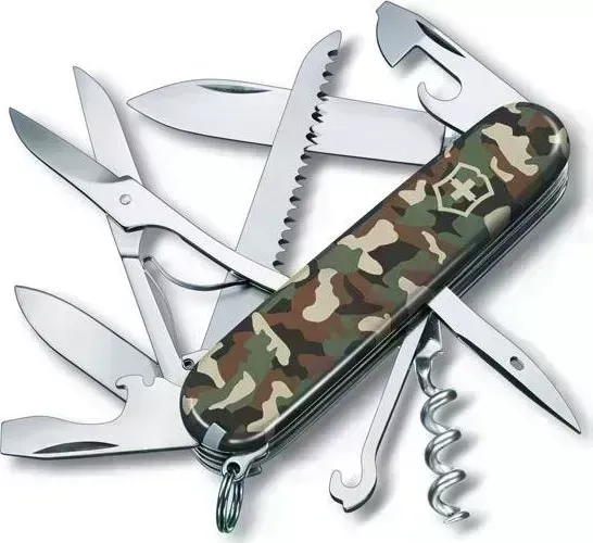 Нож Victorinox Huntsman 1.3713.94 (91мм 15 функций, камуфляж)