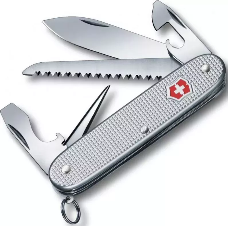 Нож Victorinox Farmer Alox (0.8241.26) серебристый