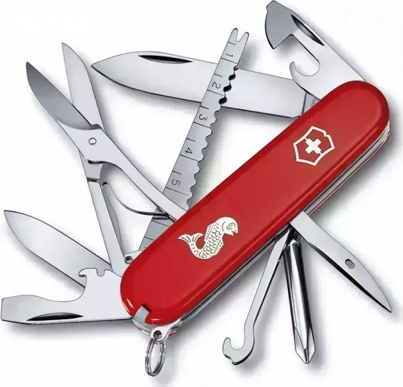 Нож Victorinox Fisherman (1.4733.72) красный