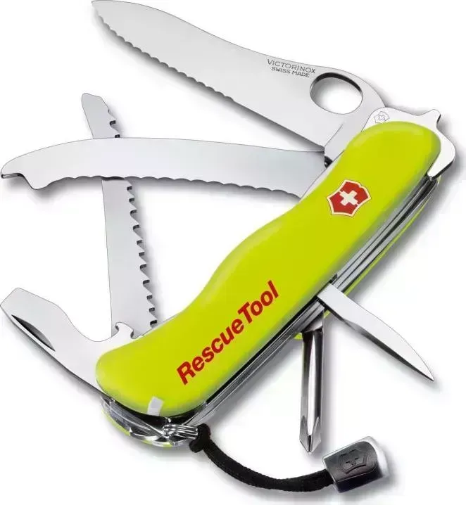 Нож Victorinox RescueTool One Hand (0.8623.MWN) салатовый