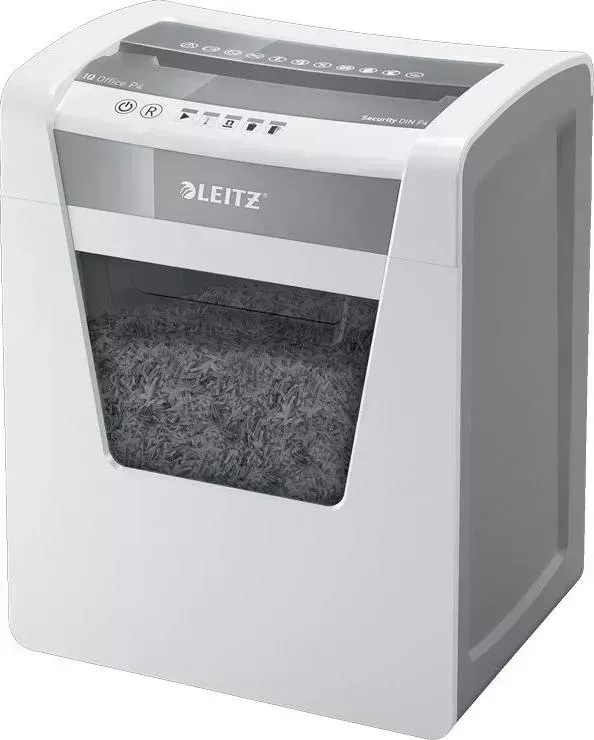 Уничтожитель документов (шредер) Leitz IQ Office секр.P-4 (80030000)