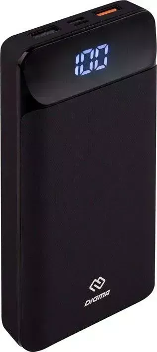 Внешний аккумулятор DIGMA Power Delivery DG-20000-PL-BK черный