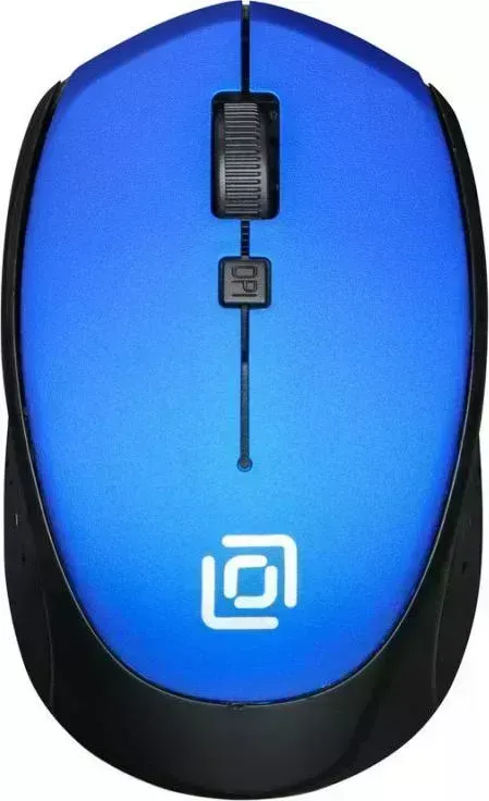 Мышь компьютерная OKLICK 488MW синий/черный