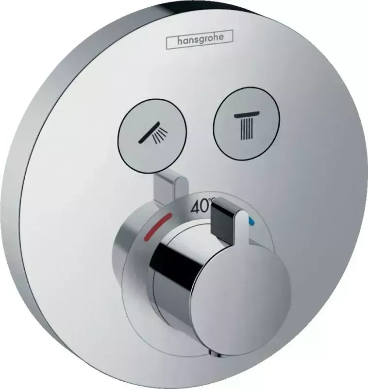 Смеситель для ванны Hansgrohe HansGrohe ShowerSelect S 15743000 (внешняя монтажная часть)