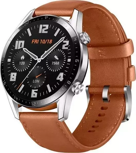 Умные часы HUAWEI Watch GT 2 PEBBLE BROWN (LTN-B19)