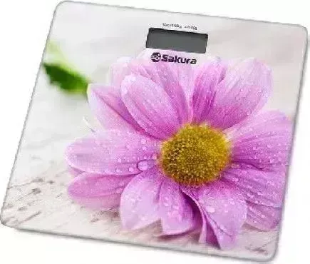 Весы напольные SAKURA SA-5072GW герберы