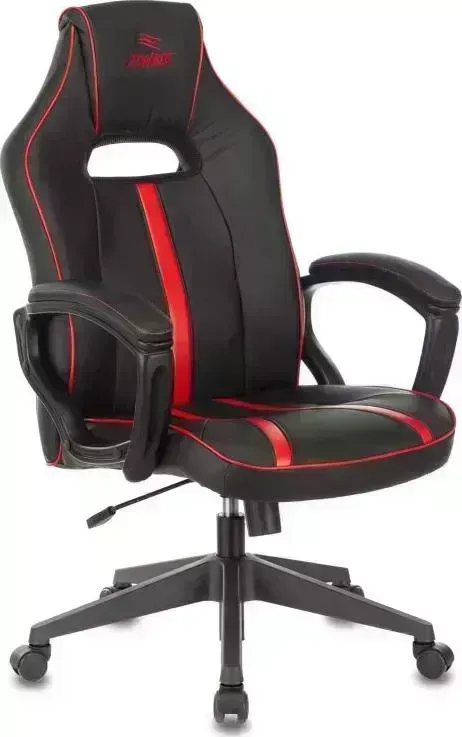 Кресло офисное БЮРОКРАТ VIKING ZOMBIE A3 RED черный/красный