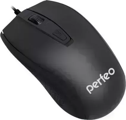 Мышь компьютерная  Perfeo PF-383-OP-B черная