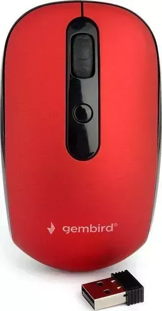 Мышь компьютерная GEMBIRD MUSW-355-R (17774)