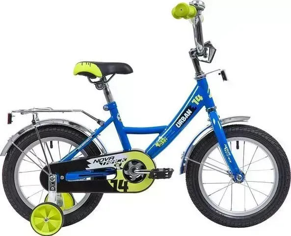 Велосипед NOVATRACK 14 URBAN синий (143URBAN.BL9) для малышей 14