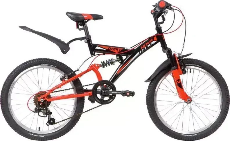 Велосипед NOVATRACK 20 DART черный (20SS6V.DART.BK20)