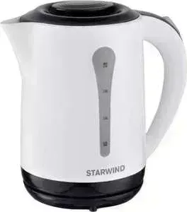 Чайник электрический STARWIND SKP2212 белый/черный