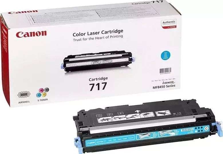 Расходный материал для печати CANON 717 C голубой