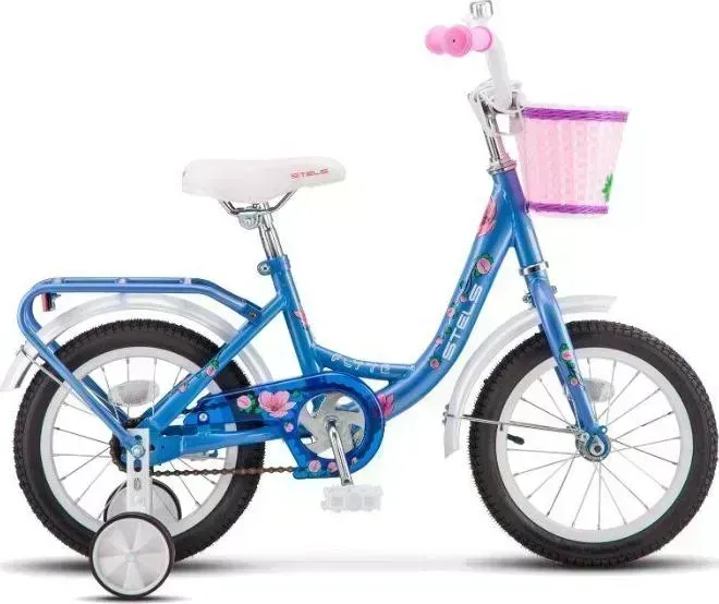 Велосипед STELS Flyte Lady 14 Z011 Бирюзовый (LU089090*LU084011*9.5) для малышей 14