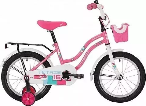 Велосипед NOVATRACK TETRIS 12, розовый (121TETRIS.PN20) (2020)