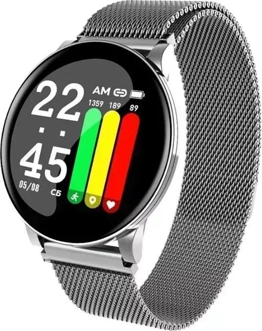 Умные часы    Smarterra SmartLife UNO серебристый (SM-SLUNOW)