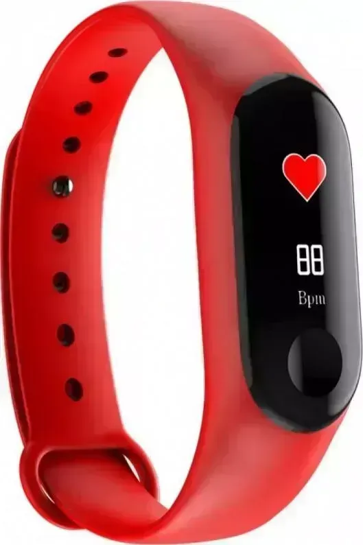 Фитнес-браслет    Smarterra FitMaster Color TFT черный/красный (SMFT-C01R)