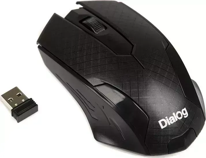 Мышь компьютерная  Dialog MROP-07U BLACK