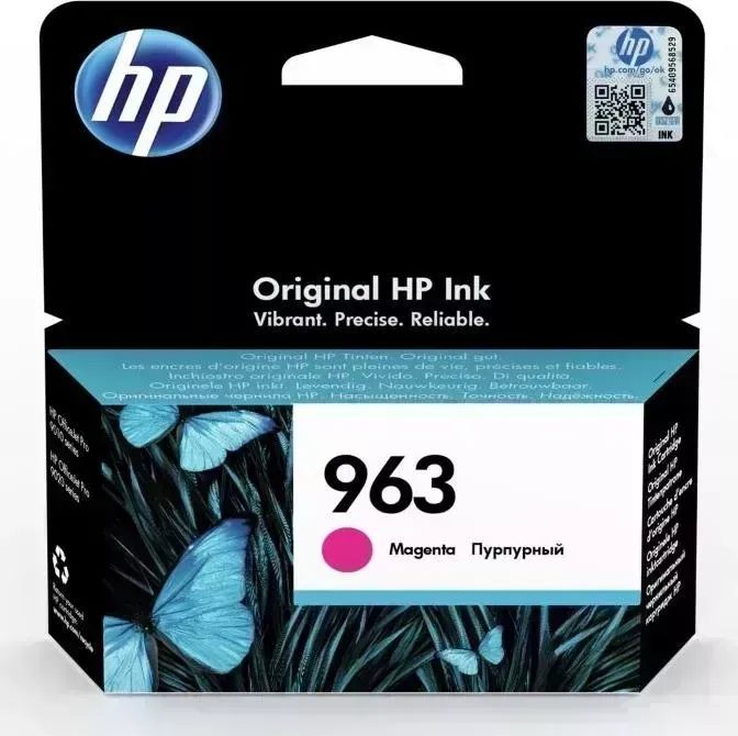 Расходный материал для печати HP 3JA24AE (963) пурпурный