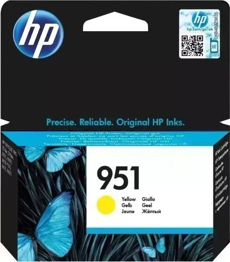 Расходный материал для печати HP CN052AE (951) желтый