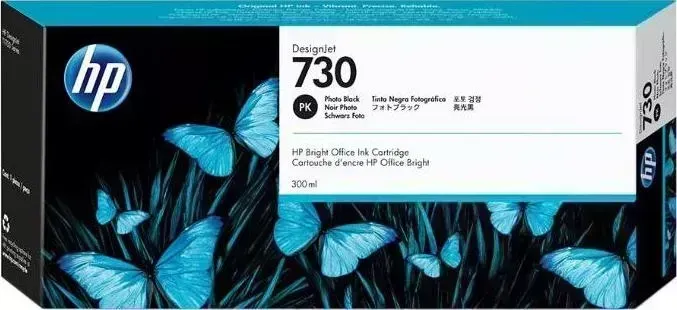 Расходный материал для печати HP P2V73A (730) черный