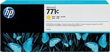 Расходный материал для печати HP B6Y10A (771C) желтый