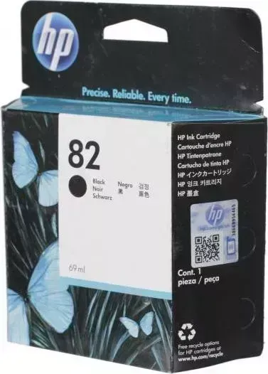 Расходный материал для печати HP CH565A (82) черный