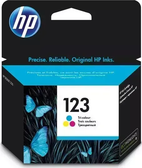 Расходный материал для печати HP F6V16AE (123) многоцветный
