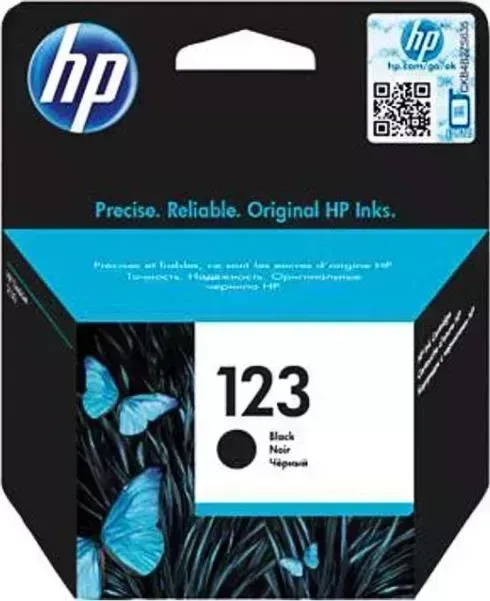 Расходный материал для печати HP F6V17AE (123) черный