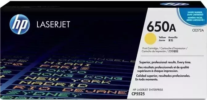 Расходный материал для печати HP CE272A (650A) желтый