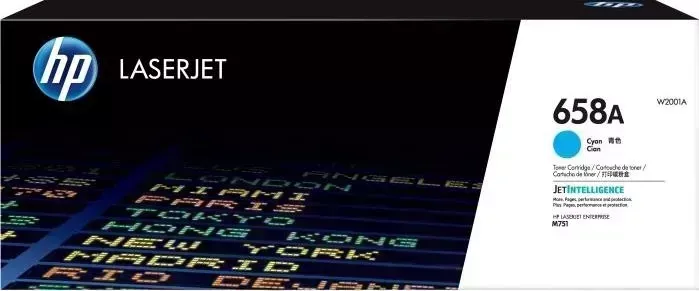 Расходный материал для печати HP W2001A (658A) голубой