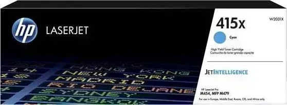 Расходный материал для печати HP W2031X (415X) голубой