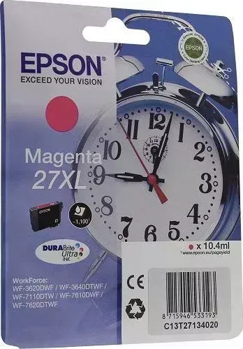 Расходный материал для печати EPSON C13T27134022 (T2713) пурпурный
